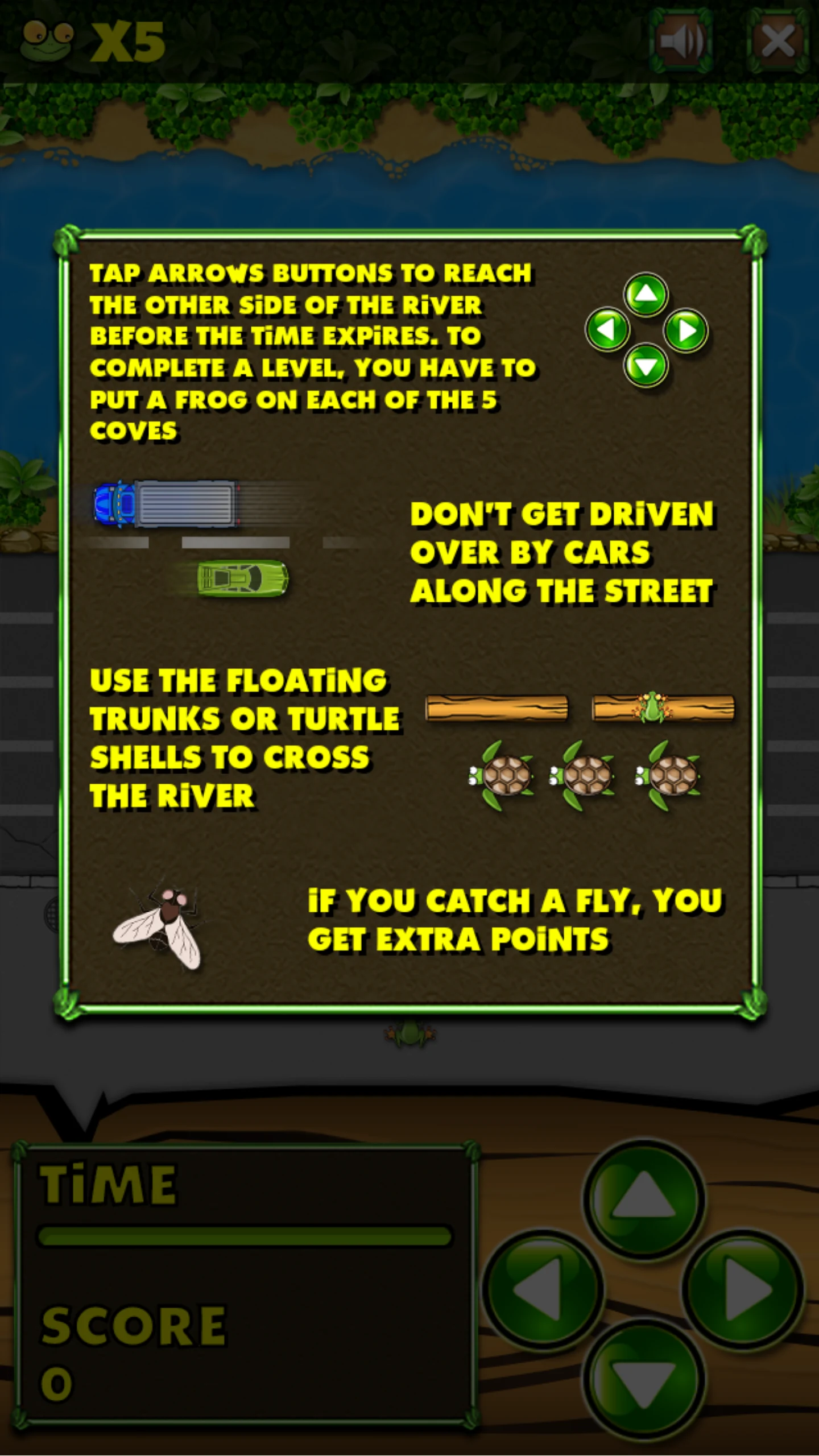 Jumpy Frog - Road Cross screenshot